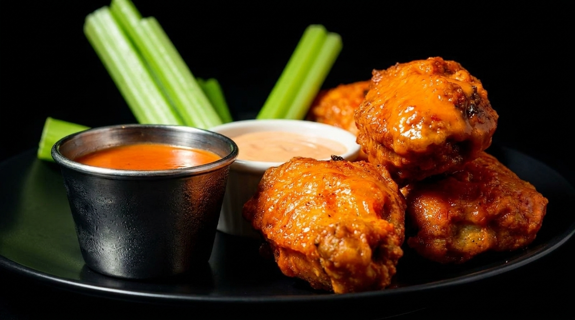 Double-fried wings