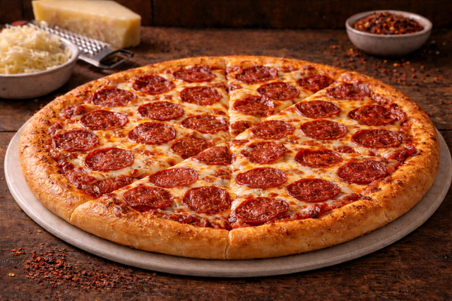 Pepperoni Pizza.